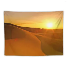 Tapestries Sand Dune Sunset Tapestry Room Decoration Japanese Decor Outdoor