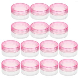 Storage Bottles 20 Pcs Lip Cream Travel Containers For Creams Refillable Cosmetics Pink