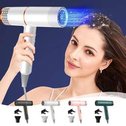 Sopatenor High-power Electric Home, Lightweight Fast Dry Low Noise Dryer with Nozzle 3 Mode, Portable Hair Care Hairdryer for Travel Bedroom and Shower Room Use