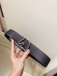 belts Luxury designer belt for woman marmont fashion belts Genuine Leather man letters print wholesale Casual lady Mens famous black Belt buckle Width 3.2/3.8cm 03