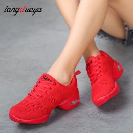Boots Sports Feature Soft Outsole Breath Dance Shoes Sneakers For Woman Practise Shoes Modern Dance Jazz Shoes Feminino Zapatos
