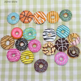 Fridge Magnets Resin Simulation Design Food Donut Message Souvenir Home Decor Fridge Magnet Refrigerator Decoration Gift Kitchen Sticker Y240322