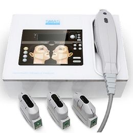 Mini 2D HIFU Machine Portable Korea Ultrasound Anit Wrinkle Removal 3 Cartridges Skin Tightening Face Lifting SMAS 3D 2D HIFU