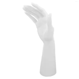 Jewellery Pouches Manicure Ladies Hand Model Props Miss Show Rack Ring Holder Stand Pvc Mannequin Display For Bracelet