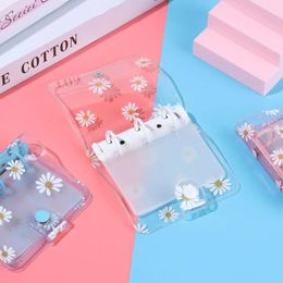 Stationery 3-hole Hand Account Diary File Folder Daisy Flower Loose-leaf Refill Inner Pages Notebook Cover Rings Binder