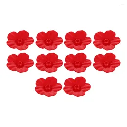 Other Bird Supplies 22 Pcs Feeder Flowers Replacement Ornament Feeders For Outdoors Accessories Plastic Parts Fittings Window