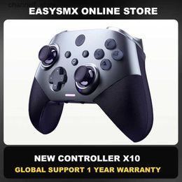 Game Controllers Joysticks EasySMX X10 Wireless Gamepad Bluetooth Mechanical Gaming Controller for PC Nintendo Switch iOS/Android Phone Hall JoystickY240322