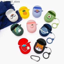 Earphone Accessories Cartoon Case For Redmi buds 3 PRO 4 5 / AirDots 3 PRO Case Silicone Ring Anti-drop Protect Bluetooth Earphone Cover fundaY240322
