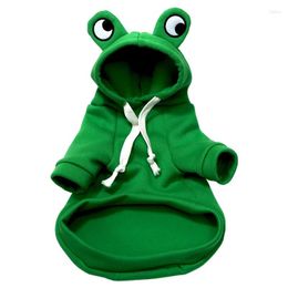 Dog Apparel Pet Clothes For Small Dogs Funny Frog Styling Costume Cat Yorkies Chihuahua Outfit Puppy Clothing Cosplay Halloween