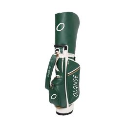 Covers South Korea Brand Golf Stand Bag Lightweight Unisex PU High Quality Waterproof Double Hat Multi Function Golf Bags