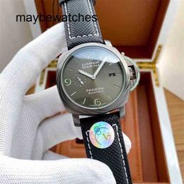 Panerai Luminors VS Factory Top Quality Automatic Watch P.900 Automatic Watch Top Clone Sapphire Mirror 47mm 13mm Imported Cowhide Band Brand Designers Wrist Mhyv