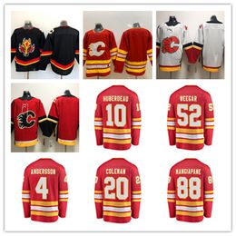 Calgary Custom Flames Hockey Jerseys 4 Rasmus Andersson 11 Mikael Backlund 20 Blake Coleman 27 Matt Coronato 71 Walker Duehr 48 Dennis Gilbert 18 A.J. Greer Joel Hanley