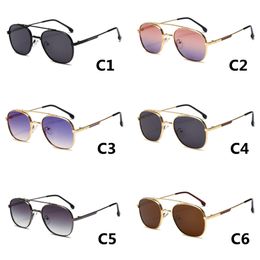 Vintage Metal Men Sunglasses Brand Designer Sun Glasses Women Female Classic Driving Eyewear Uv400 Oculos De Sol