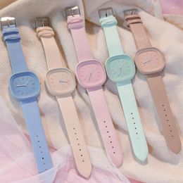 Wristwatches Sport Women's Fashion Bracelets Watches Ladies Leather Belt Brand Watch Female Quartz Montre Femme
