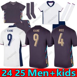 16-2XL Adult set 24 25 eNGLanDS Soccer Jersey BELLINGHAM RASHFORD KANE STERLING GREALISH Football Shirt 2024 Euro Cup National Team Home Men Kid Kit SAKA RICE FODEN