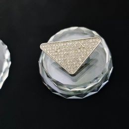 GG Designers Geometric Crystal Diamond Pearl Brooches Womens Brand Brooch