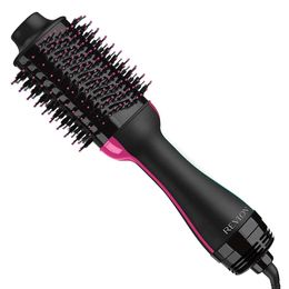 REVLON One-step Volumizer Enhanced 1.0 Hair Dryer and Hot Air Brush Now with Improved Motor | Exclusive (black)