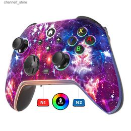 Game Controllers Joysticks FLIEEP RGB Wireless Controller for Nintendo Switch/OLED/Lite for Android/IOS/PC with Programmable Buttons Game ControllerY240322