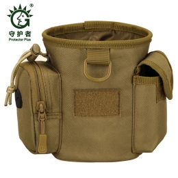 Bags Protector Plus Tactical Molle System Drawstring Magazine Dump Pouch Military Utility Belt Holster Bag Outdoor Pouch Edc Bag