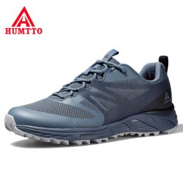 Boots Humtto Sport Trail Running Shoes Outdoor Trainers Sneakers for Men 2021 Designer Man Brand Nonleather Casual Shoes Mens