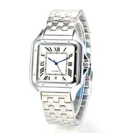 Tank Cart fashion women's watch Mens Watches Luxury Brand Stainless steel 30ATM Waterproof Quartz Wristwatch Womens Watch Rel2705