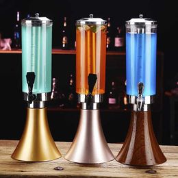 Bar Tools 3 Liters PlumWheat Tabletop Chiller and Beverage Dispenser Beer Tower with Ice Tube Chill Rod for Party Bar Restaurant 240322