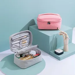 Storage Bags 2024 High Capacity Women Makeup Bag Fashion Zipper Portable Multifunction Organiser Travel Wash Pack For