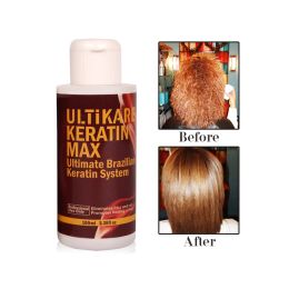 Treatments Ultikare 100ml 8% Formaldehyde Straighten Brazilian Smell Chocolate Keratin Treatment for Damaged Strong Hair Free Shipping