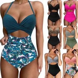 designer swimsuit women bikini sets one-piece hard bag cross Swimsuit Bikini tight sexy swimsuit women bikini