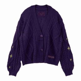 Womens Jackets Womens Sweater 2024 Comfortable Winter and Spring Knitted Open Front cardigan sweater with a cardigan and a cardiganT emperatured ecreasesw itha gel