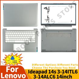 Notebook Part For Lenovo Ideapad 3-14ITL6 14ALC6 LCD Back Cover Bezel Palmrest Bottom Hinges Laptop Housing Replace 240307