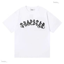 Trapstar Designers Mens T Shirt Summer Loose Tees Fashion Man Casual Shirt Luxurys Clothing Street Short Sleeve Women T Shirts Size S-XXL 667