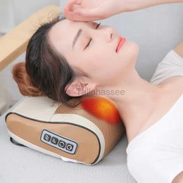 Massaging Neck Pillowws Neck Massager roller Cervical spine Massager Waist Shoulder Back Electric Multifunction Massage Pillow chair Full Body Cushion 240322