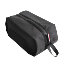 Storage Bags Pouch Portable Outdoor Shoes Bag Multifunction Travel Organiser Foldable Dustproof Home With Zipper Carrying Waterproof