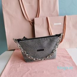 designer clutch bag for women with chain underarm bag wallet fashion diamond new style purse with full package