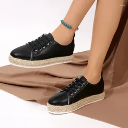 Casual Shoes Women's Sneakers 2024 Spring Fashion Lace Up Sports Light Female Flats Platform Ladies Walking