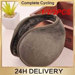 Cycling Caps 1/2/3PCS Windproof Thicken Plush Comfortable Warm Ear Muffs For Winter Outdoor Activities Stylish Warmers Fluffy