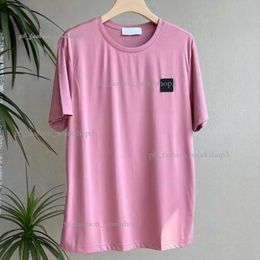 stone t shirt embroidered pure tees designer Tops stone shirt sweatshirt stone rose compass armband cotton loose short sleeve pullover stone rose t shirt 824