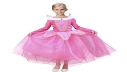 Princess Pink Girls Pageant Dresses Little For Girls Gowns Party Birthday 2019 Toddler Kids Ball Gown Glitz Flower Girl Dress For 2653449