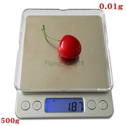 Household Scales 500g*0.01g Digital Precision Pocket Gramme Scale Non-magnetic Stainless Steel Platform Jewellery Electronic Balance Weight Scale 240322