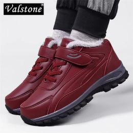 Boots Valstone Outdoor Casual Women Snow Boots Winter Quality Botas Mujer Comfortable Plush Warm Lined Female Ankle Shoes Fashion New