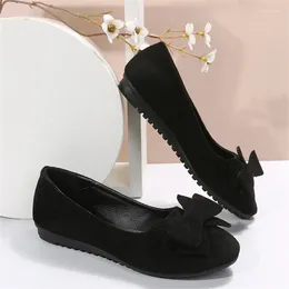 Casual Shoes Big Size Bow Women's Flats Contracted Shallow Mouth Round Toe Flat For Women Spring Summer Autumn Woman