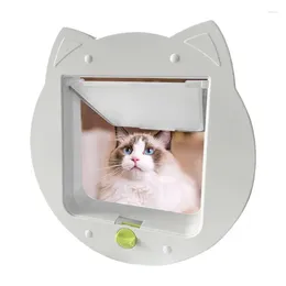 Cat Carriers Door Interior 4 Way Locking Dog Weatherproof Window With Shaped For Exercise