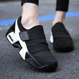 Walking Shoes High Quality Autumn Height Increase Casual Women Stretch Band Sneakers Ladies Non-slip Sports Fitness