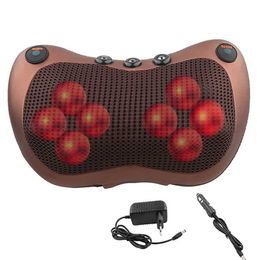 Massaging Neck Pillowws Massage pillow for back neck and shoulders Electric roller massager 240322