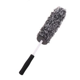 Car Sponge Tyre Scrubber Wheel Brush Cleaner Dust Plastic Handle Motorcycle Truck Washing Vehicle Wash Cleaning Tools Drop Delivery Au Ot91T