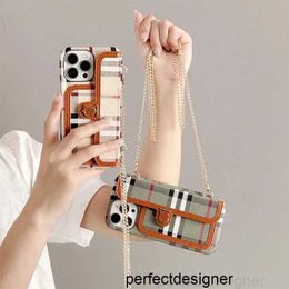 Designer Designers Leather Crossbody Card Wallet Phone Cases For IPhone 15 14 13 12 Pro Max Top Quality Purse 15pro 14pro 13Pro Luxury Chain Coin Purse Case 23