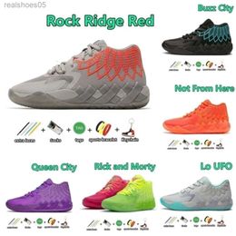 LaMe Sports Shoes Designer LaMe Ball Basketball Shoes Rick and Queen City Not From Here Black Blast Ufo Men Trainers Sports Sneakers Outdoor Run