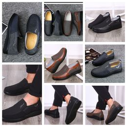 Casual Shoe GAI sneaker sport Cloth Shoe Man Formal Classic Top Shoe Soft Sole Flats Leather Men Shoe Black comfort softs size 38-50