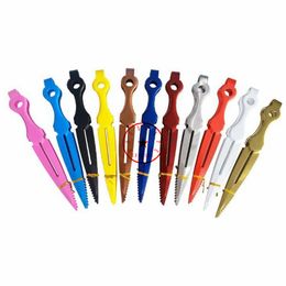 New Style Colourful Smoking Stainless Steel Carbon Clip Clamp Tongs Pliers Gear Portable Innovative Design For Hookah Shisha Waterpipe Bong Bubbler Pipes DHL